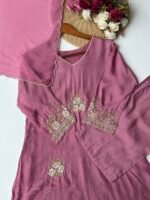 SZ1569 - Dola silk suit set - Image 2