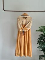 SZ1615 - Mul chanderi designer suit set - Image 3