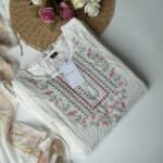 SZ1590 - Cotton top with dupatta