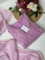 SZ1602 - Pure Banarasi Mul chanderi suit set