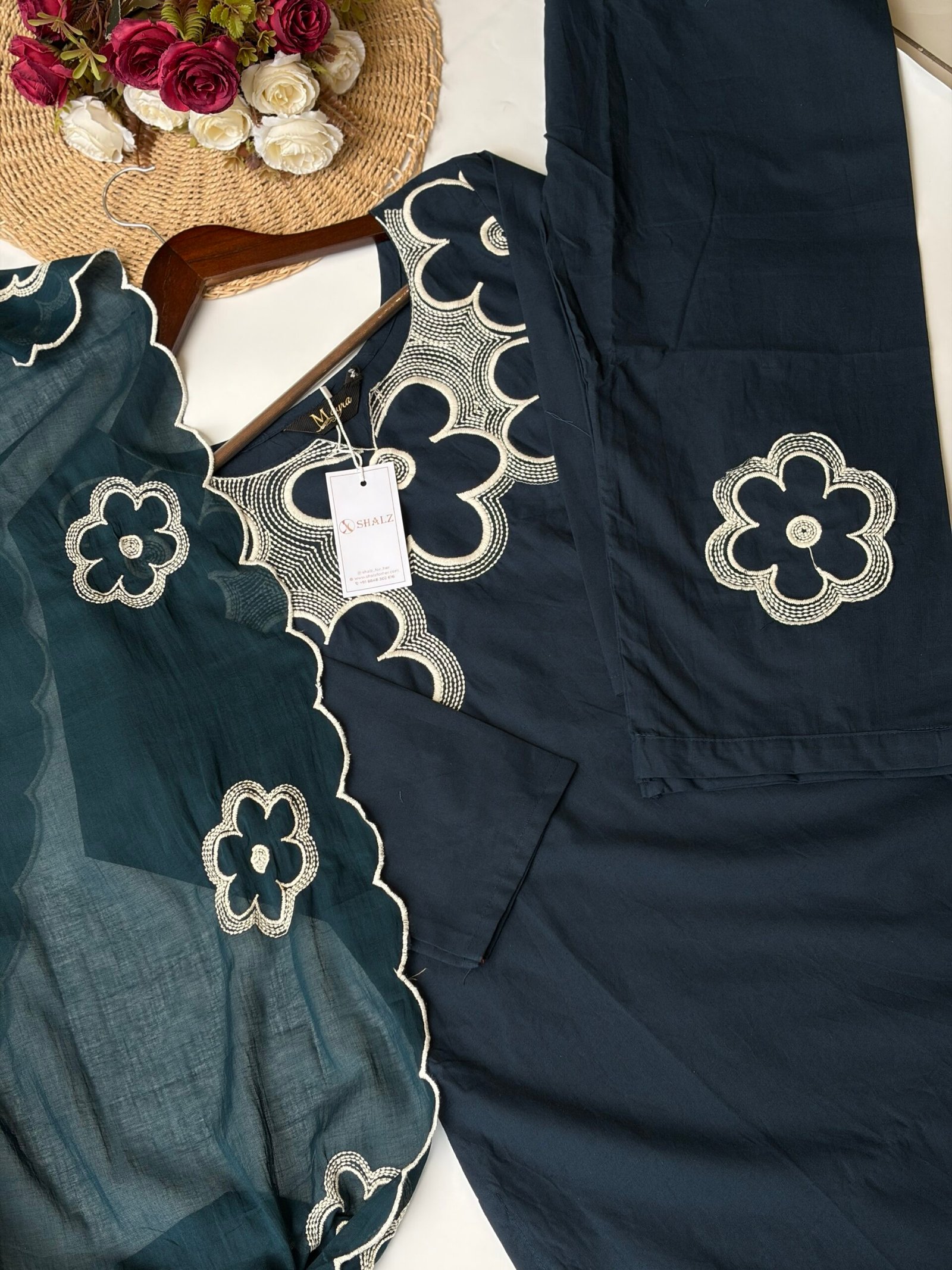 img_6729-2 SZ1616 - Cotton suit set - Image 1