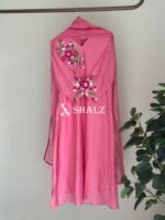 SZ1639 - Mul Chanderi suit set - Image 4