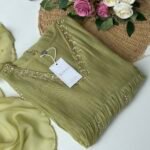 SZ1630 - Pure Mul chanderi suit set