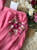 SZ1639 - Mul Chanderi suit set - Image 2
