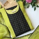 SZ1640 - Mul chanderi suit set