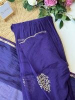 SZ1644 - Mul chanderi suit set - Image 4