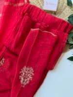 SZ1644 - Mul chanderi suit set - Image 5